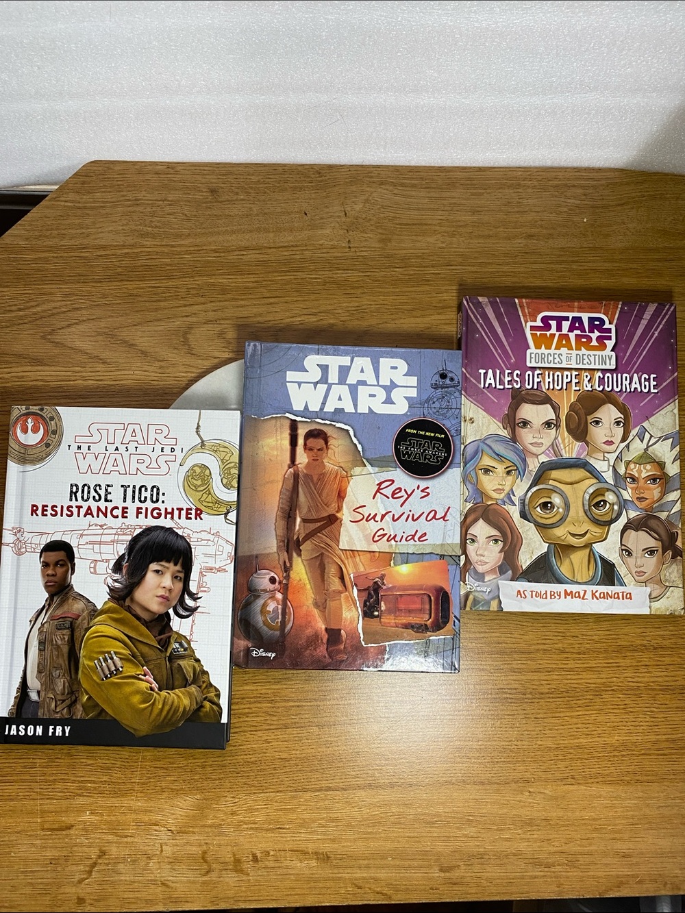 Star Wars Children's 3 Book Bundle - Brand New Old Stock 2016-2018 Lucasfilm
